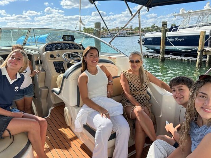 Private 3- Hour Miami Boat Tour – FREE CANCELLATION