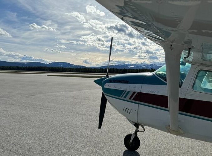 45 Minute Aerial Tour Over West Yellowstone's Rugged Mountains