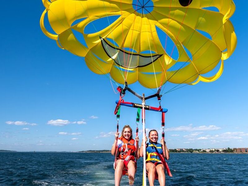 Parasailing in Newport, Rhode Island