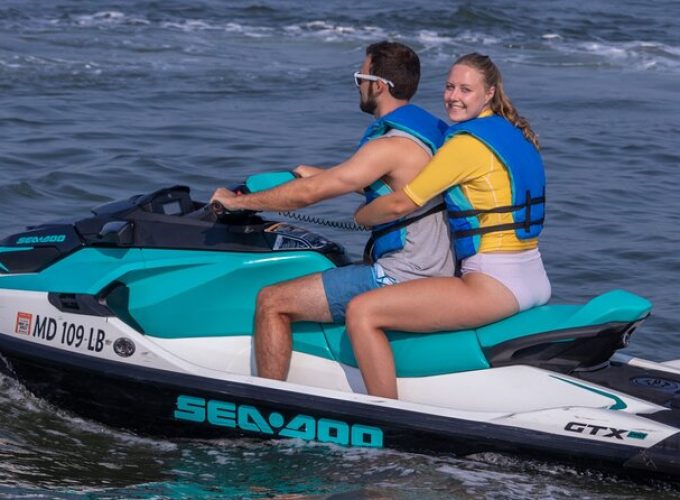 Jet Ski Activity in Ocean City Maryland