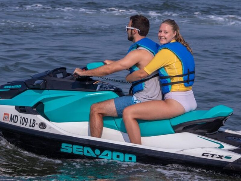 Jet Ski Activity in Ocean City Maryland