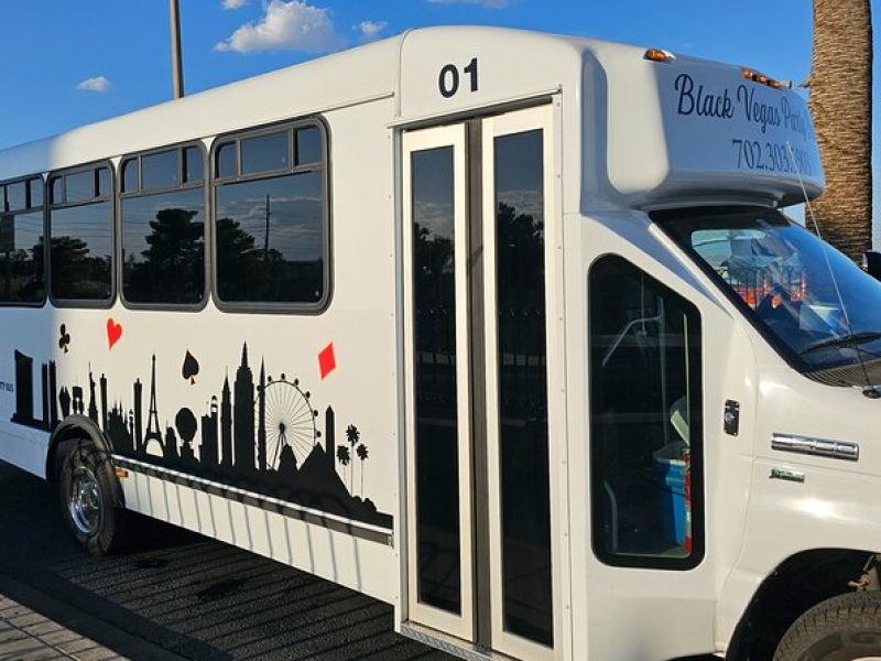 Las Vegas Airport Party Bus Pickup