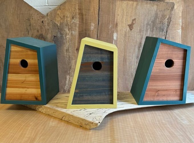 Modern Birdhouse Class in Lancaster