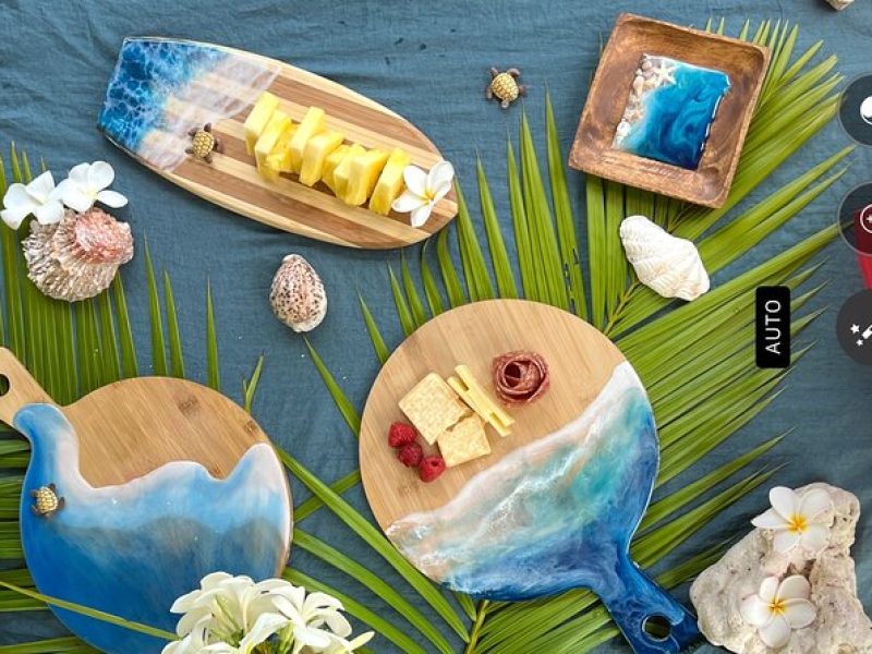 Make your own Maui Souvenir/Ocean resin class