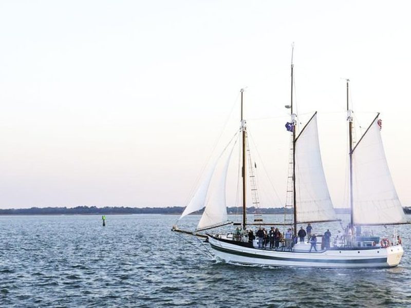 Afternoon Schooner Sightseeing Dolphin Cruise on Charleston Harbor