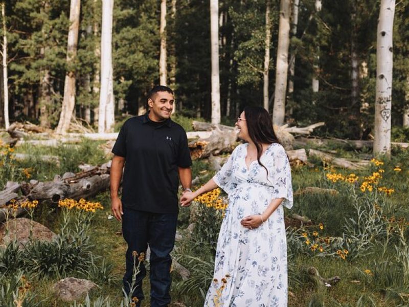 Photoshoot among the Flagstaff Forest