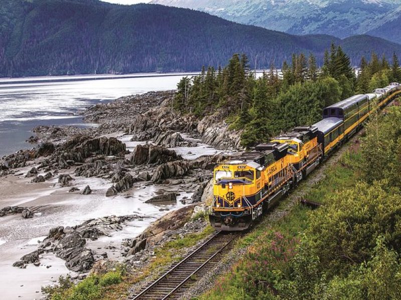 Alaska Railroad Anchorage to Seward Round-Trip Same Day Return