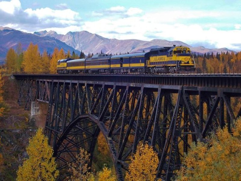 Alaska Railroad Hurricane Turn RoundTrip Talkeetna – Hurricane Flagstop Same Day