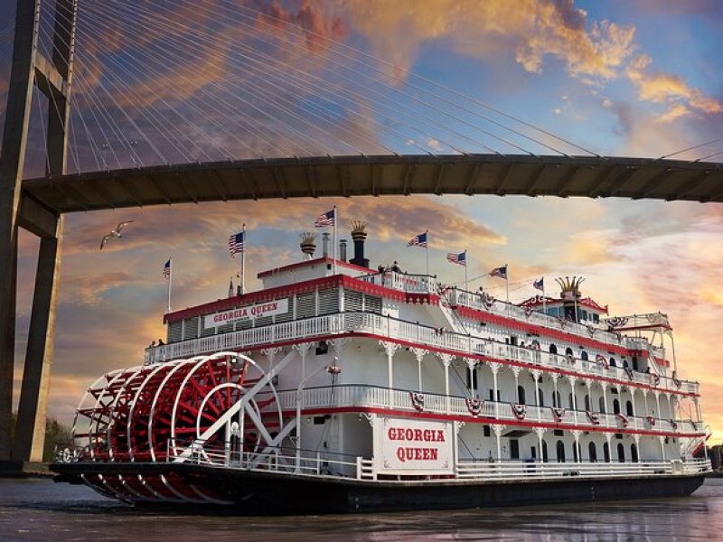 2 HR Savannah Riverboat Dinner Cruise with Onboard Entertainment