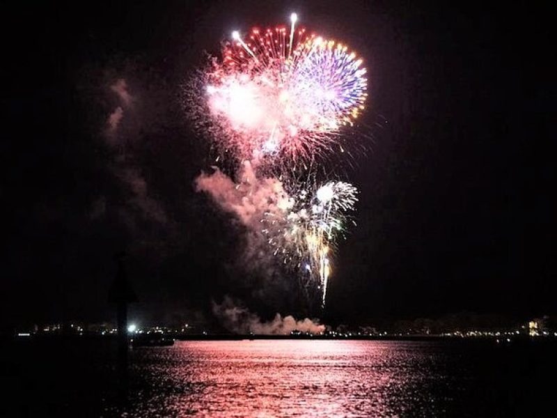 Hilton Head Dolphin Watching Cruise with Fireworks Display