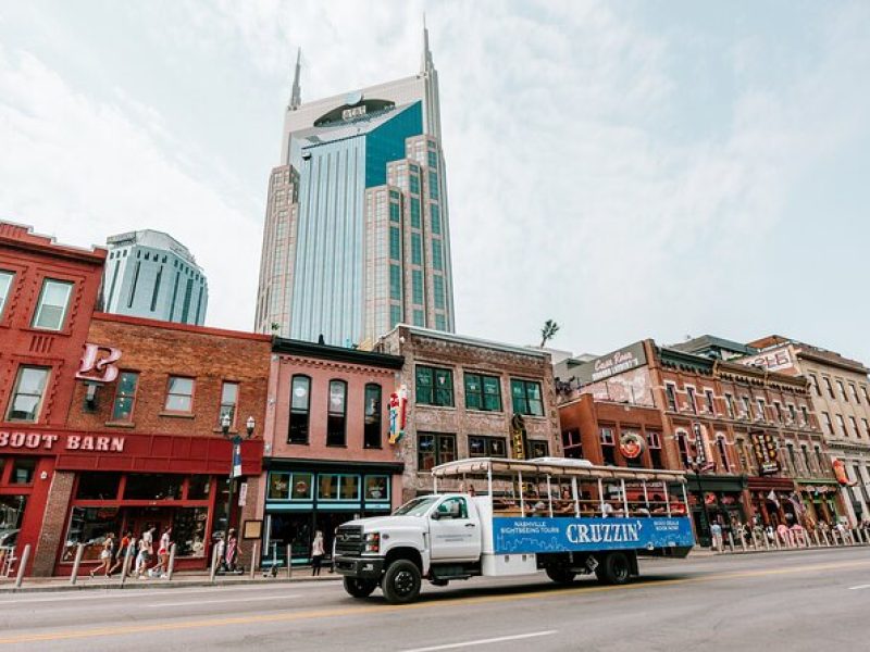 Cruising Nashville Narrated Sightseeing Tour by Open-Air Vehicle