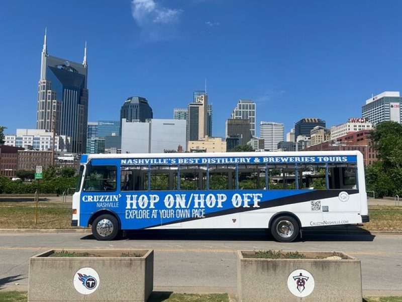 Cruzzin Nashville Hop-On Hop-Off Distillery Tour