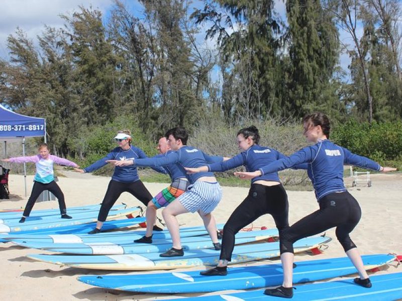 Surf HNL: Small-Group or Private Surfing Lesson (Ko'olina)