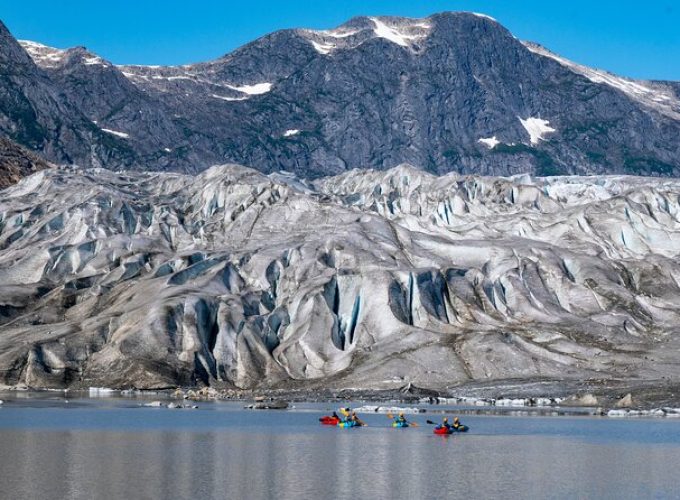 Fly-In Norris Glacier Hike and Packraft in Juneau