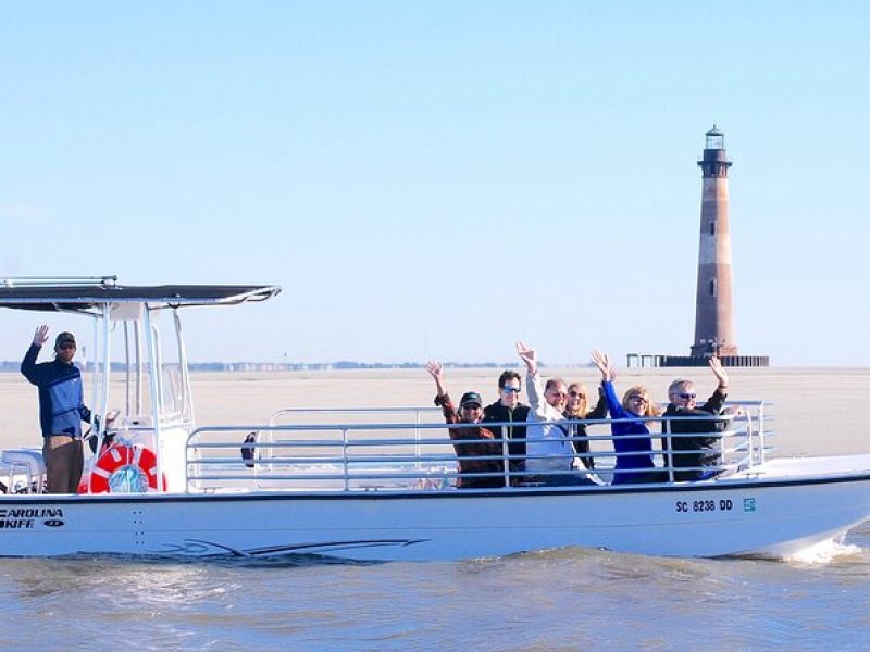 Charleston Eco Boat Cruise with stop at Morris Island Lighthouse