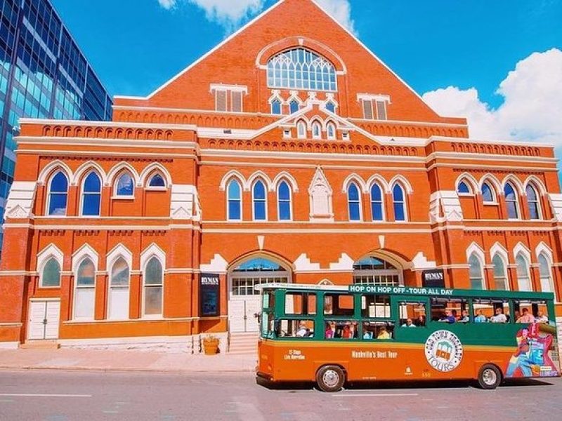 Nashville Hop On Hop Off Trolley Tour