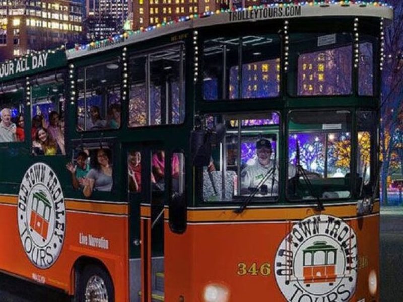 Boston Holiday Sights and Festive Nights Trolley Tour