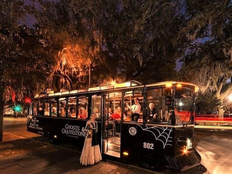 Savannah Ghosts & Gravestones Trolley Tour