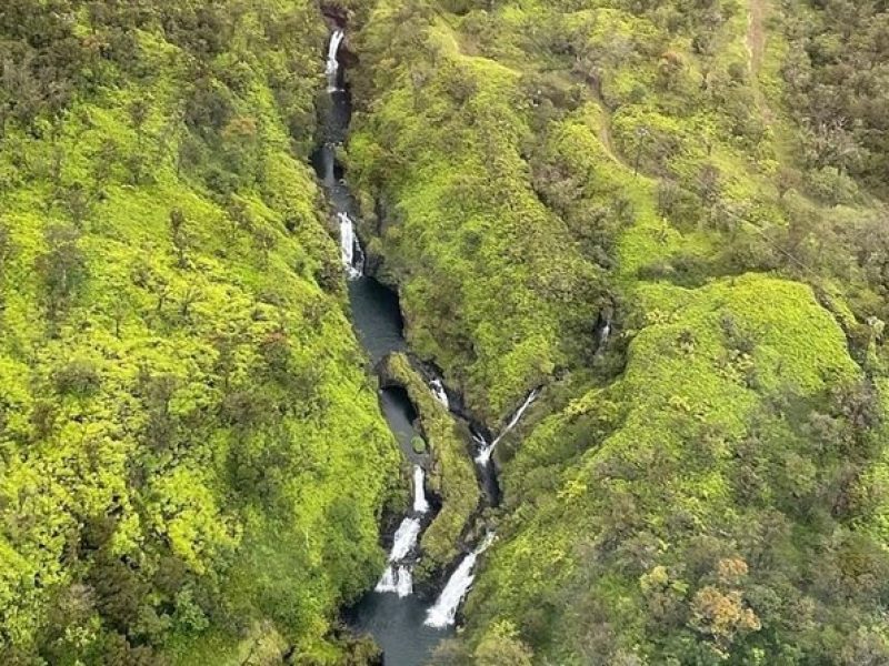 Hana Rainforest and Haleakala Crater Helicopter Tour