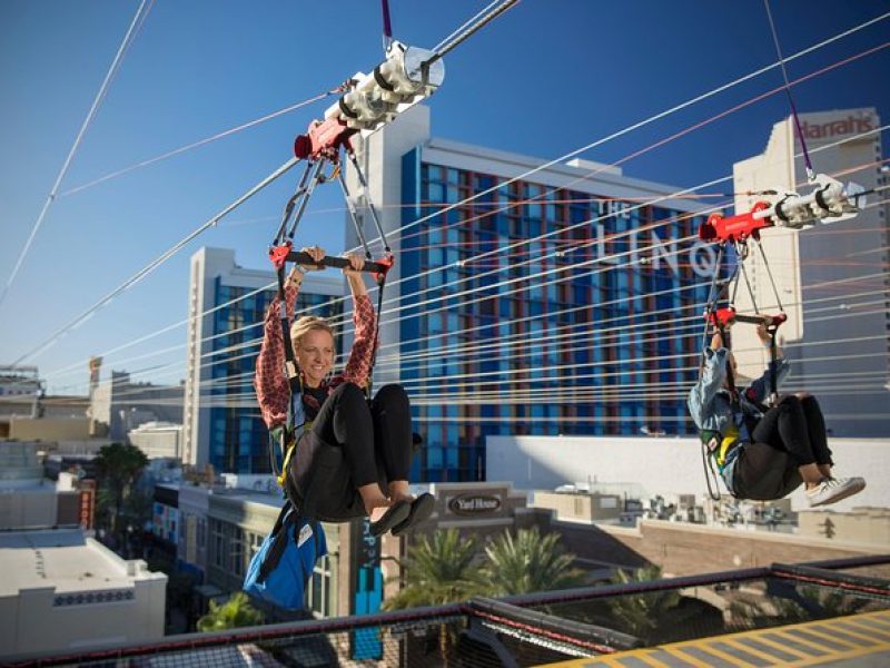 Fly LINQ Zipline at The LINQ Promenade in Las Vegas