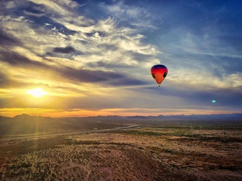 Morning Hot Air Balloon Flight Over Phoenix