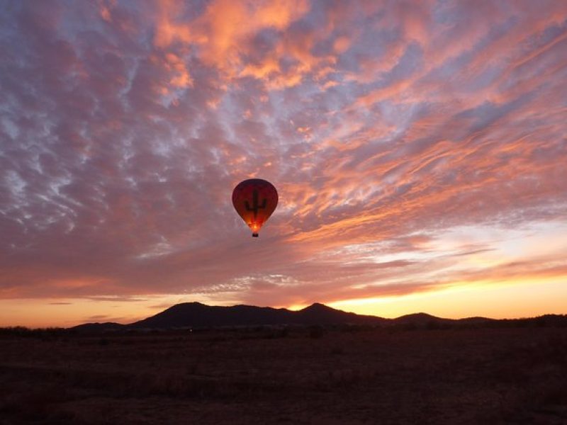 Sunset Hot Air Balloon Flight Over Phoenix