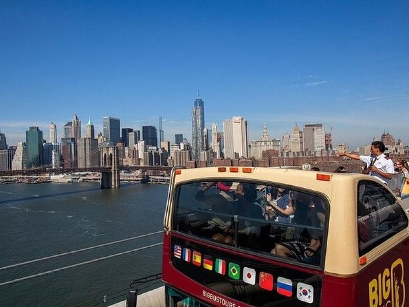 Big Bus New York: Hop-On Hop-Off Sightseeing Tour by Open-top Bus