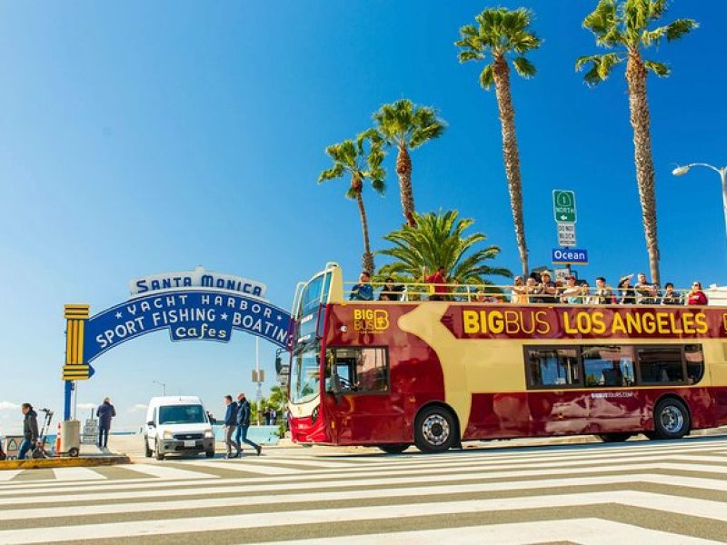 Big Bus LA: Hop-on Hop-off Sightseeing Tour by Open-top Bus