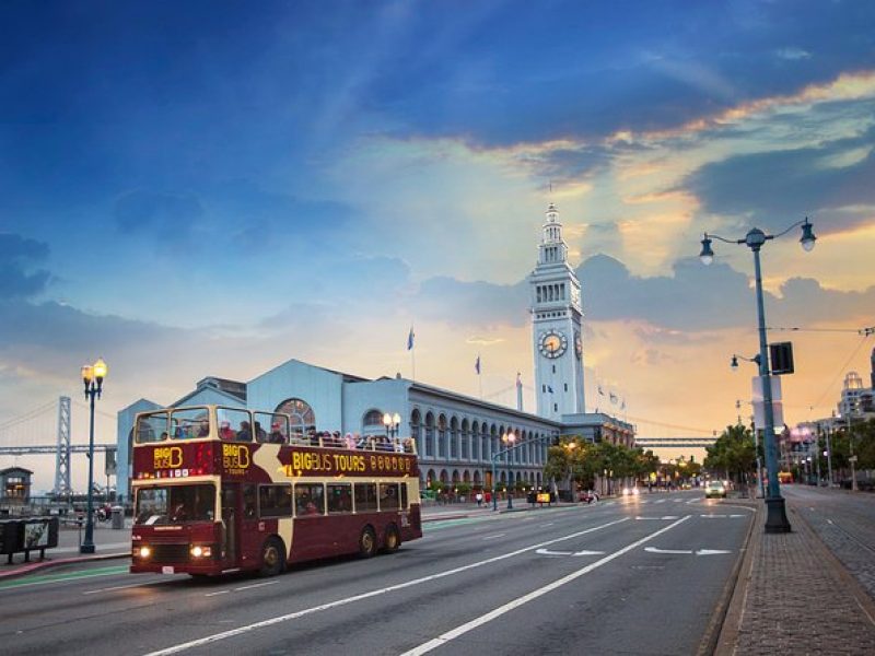 Big Bus San Francisco: Sightseeing Sunset Tour by Open-Top Bus