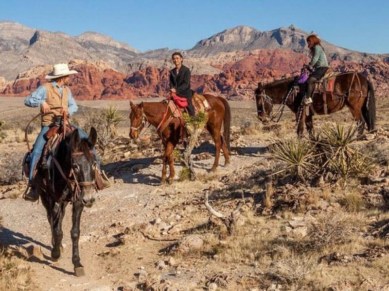 2-Hour Horseback Riding through Red Rock Canyon