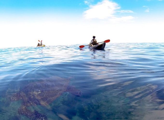 Kauai Sea Kayaking 10 mile tour – Na Pali Iki (Polihale to Milolii)