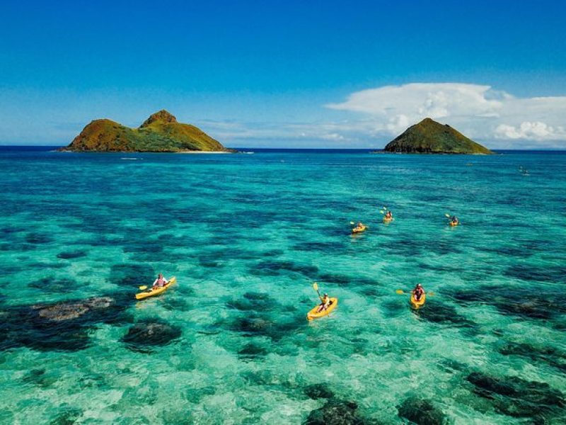 Kailua Twin Islands Guided Kayak Tour, Oahu