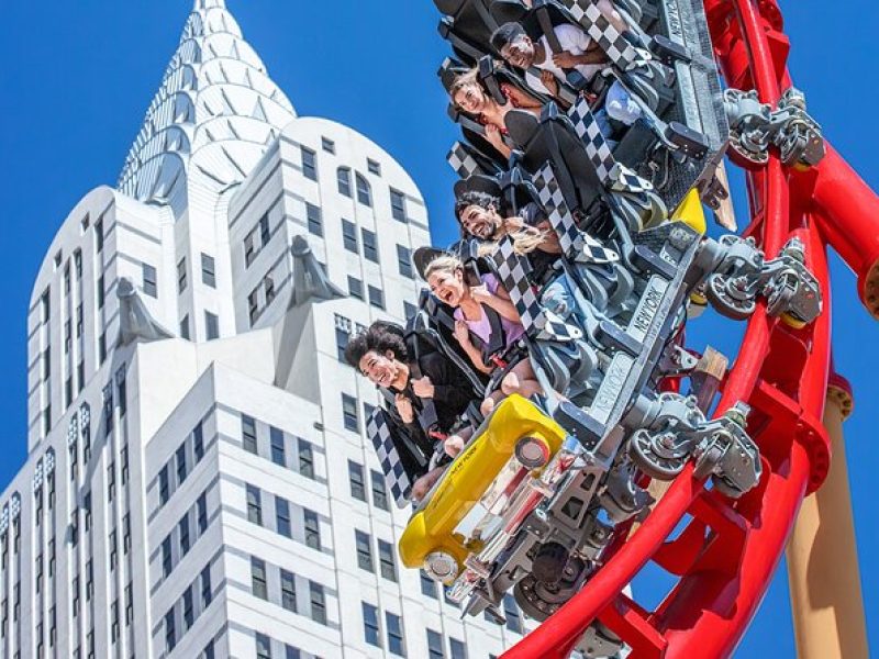 The Big Apple Coaster at New York New York Hotel and Casino