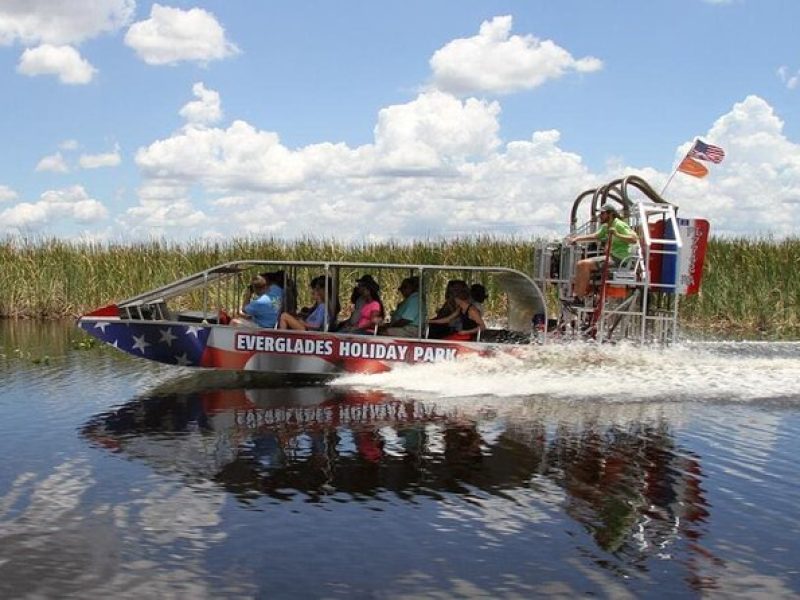 Everglades Airboat Adventure with Transport from Miami