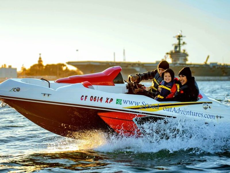 San Diego Harbor Speed Boat Adventure