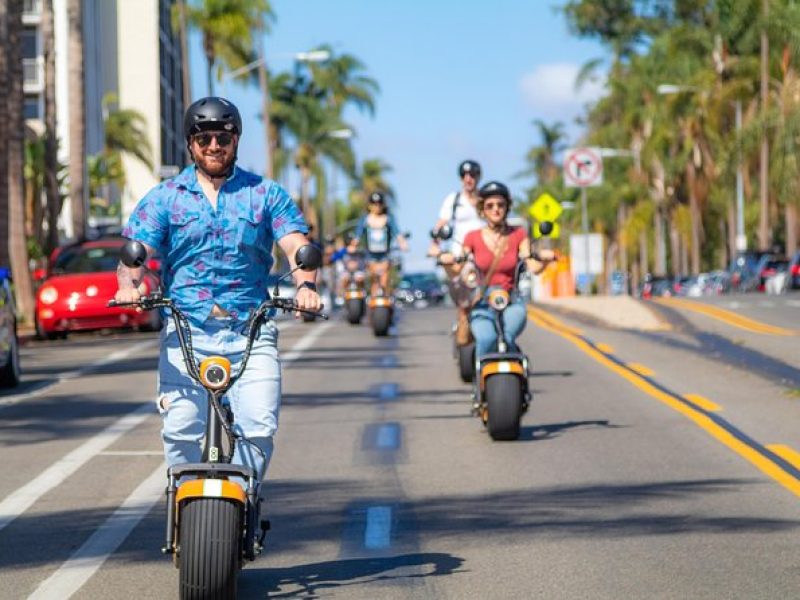 2Hr GPS Self Guided Scooter Tour: Downtown & Balboa Park