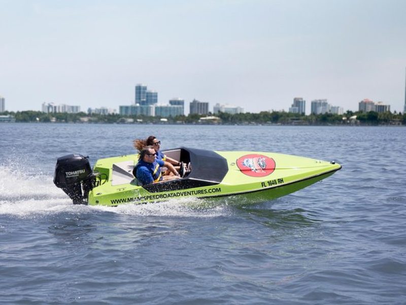 Charleston Harbor Speed Boat Adventure Tour