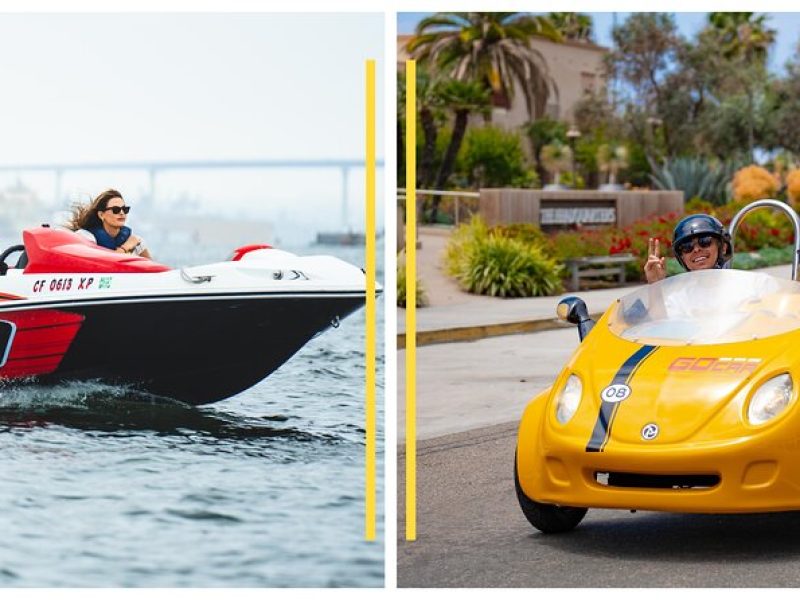 GoCar & Speedboat Land and Sea Adventure in San Diego