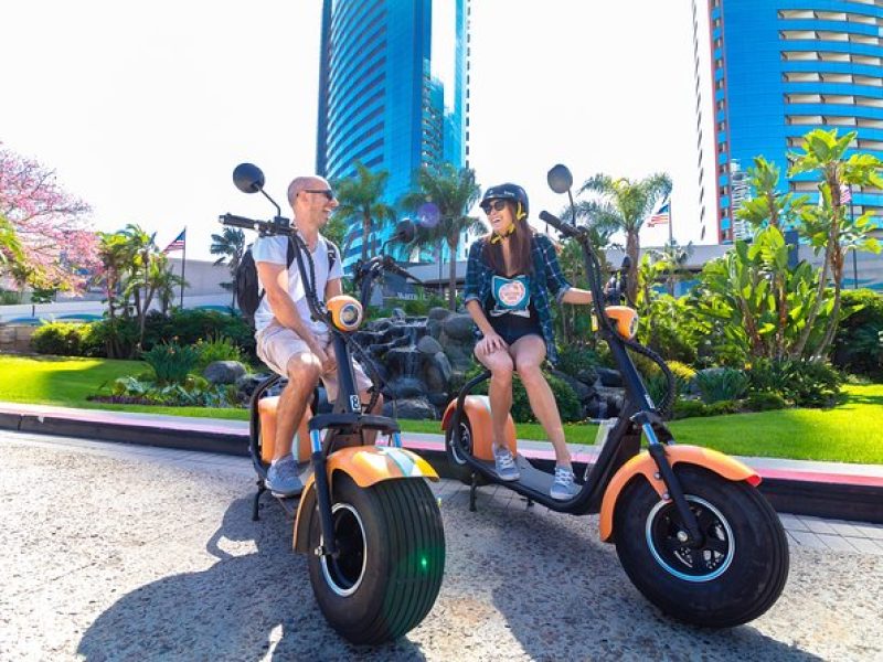 1Hr GPS Self Guided Scooter Tour: Harbor/Gaslamp Quarter