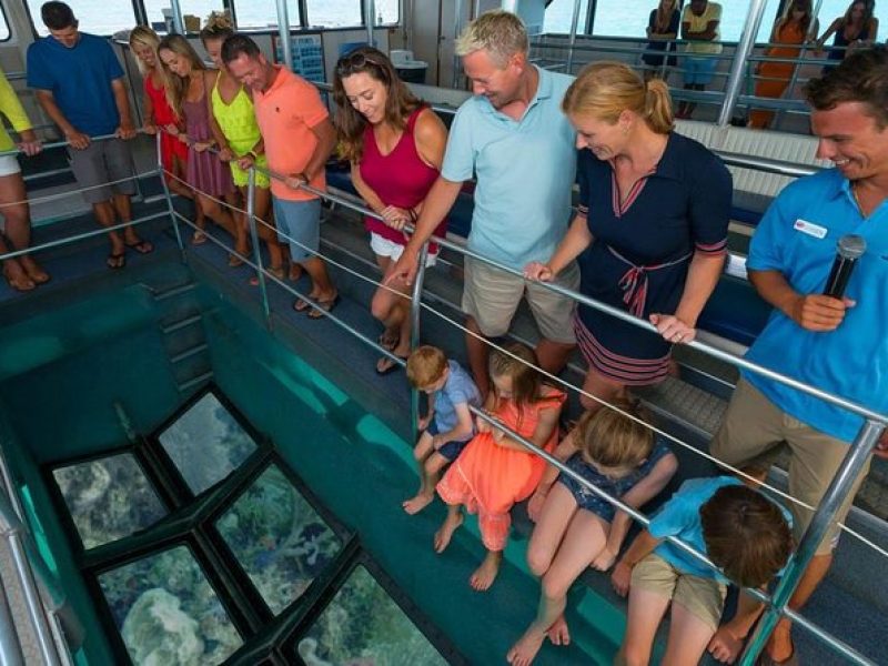 Key West Glass-Bottom Boat Tour with Sunset Option