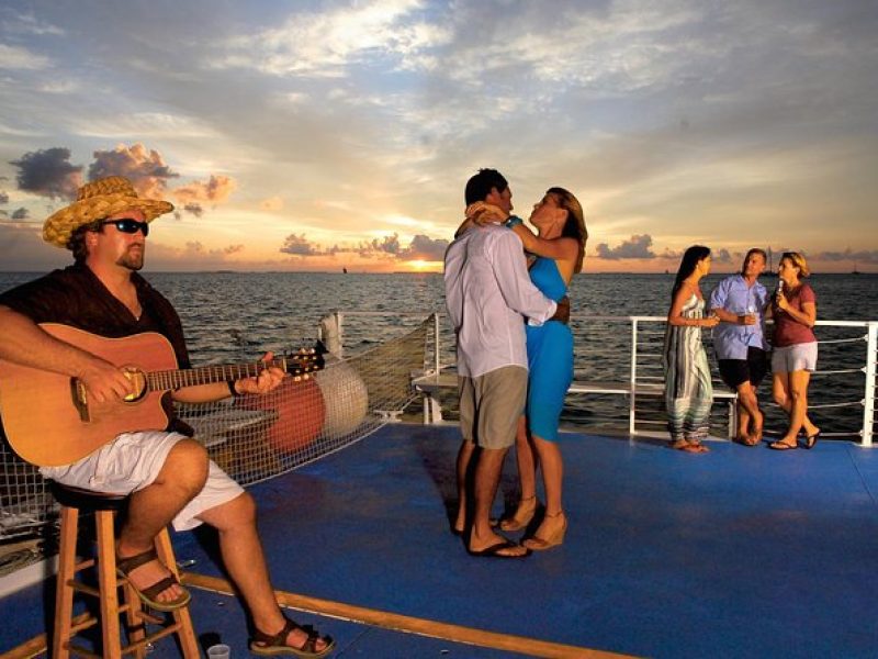 Key West Sunset Cruise with Live Music, Drinks and Appetizers