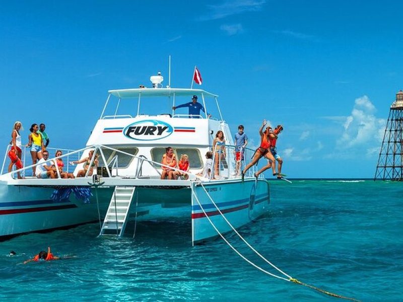 Key West Double-Dip: Two Reef Snorkeling Adventure with Drinks