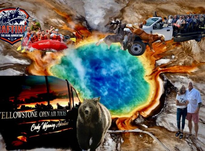 Yellowstone Volcano and Wildlife 4 day/3 nights W/5 Entrance Tour