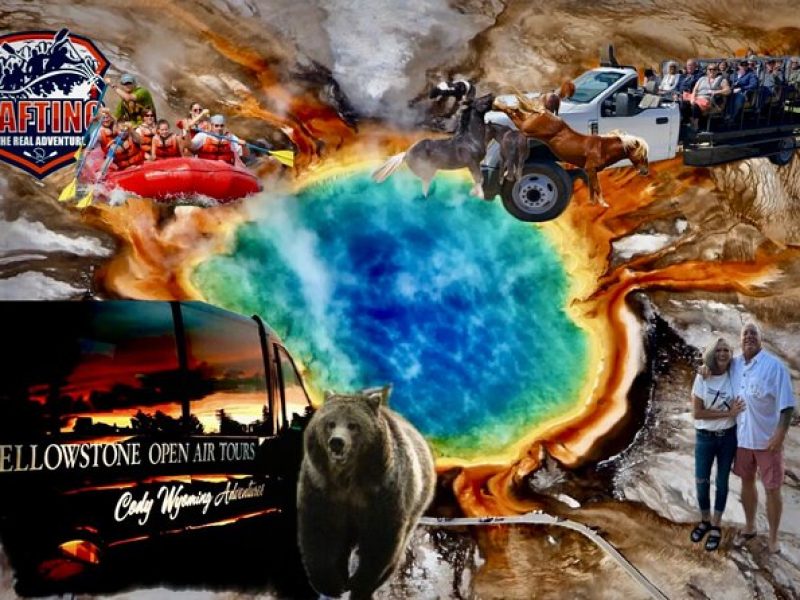 Yellowstone Volcano and Wildlife 4 day/3 nights W/5 Entrance Tour