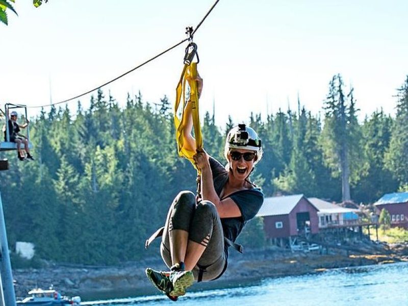 Ketchikan Shore Excursion: Rainforest Canopy Ropes and Zipline Adventure Park