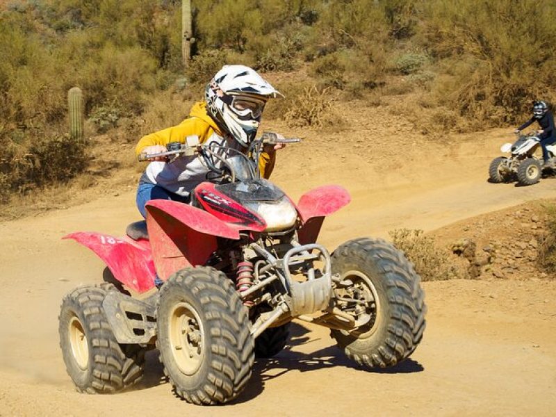 Self-Guided Centipede Desert ATV Rental