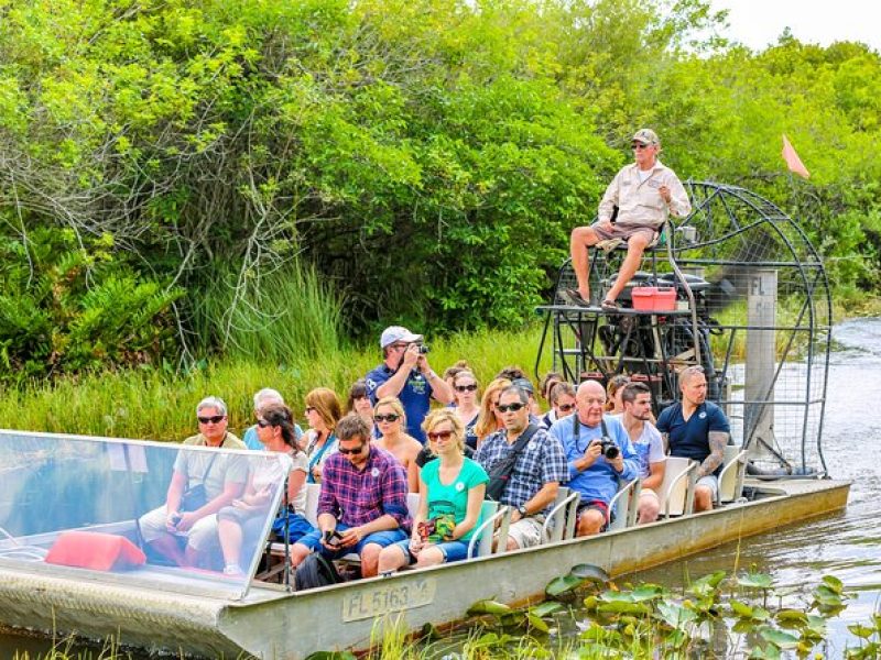 Everglades Airboat Safari Adventure with Transportation