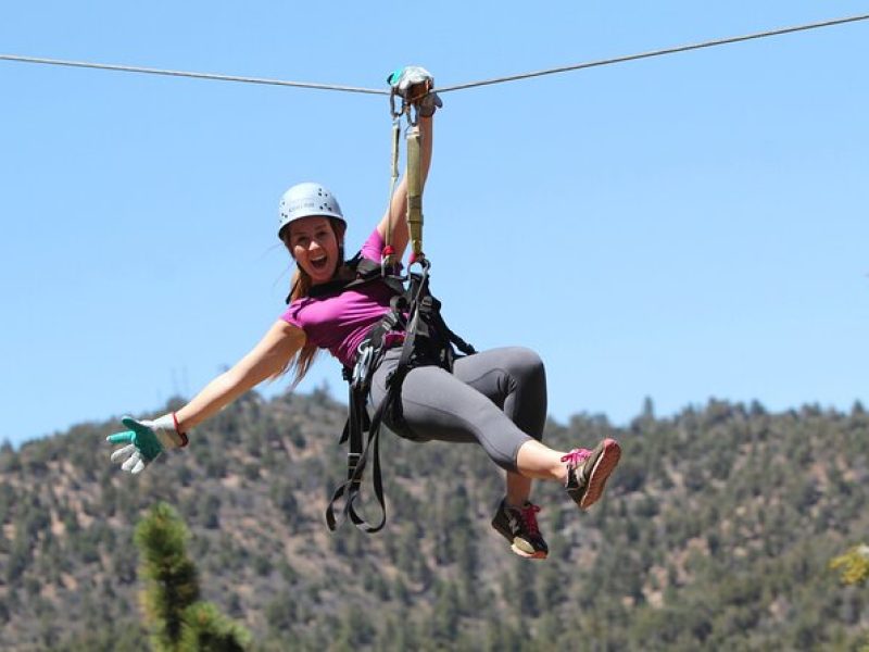 Zipline Tour – 9 high-speed ziplines & fun suspension bridge