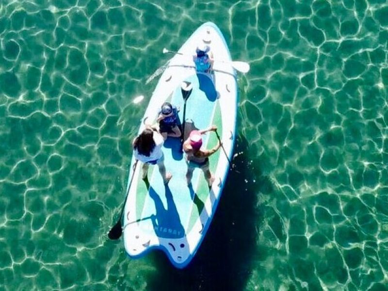 Giant Paddle board Mantaray Rental Willow Beach for 4 People