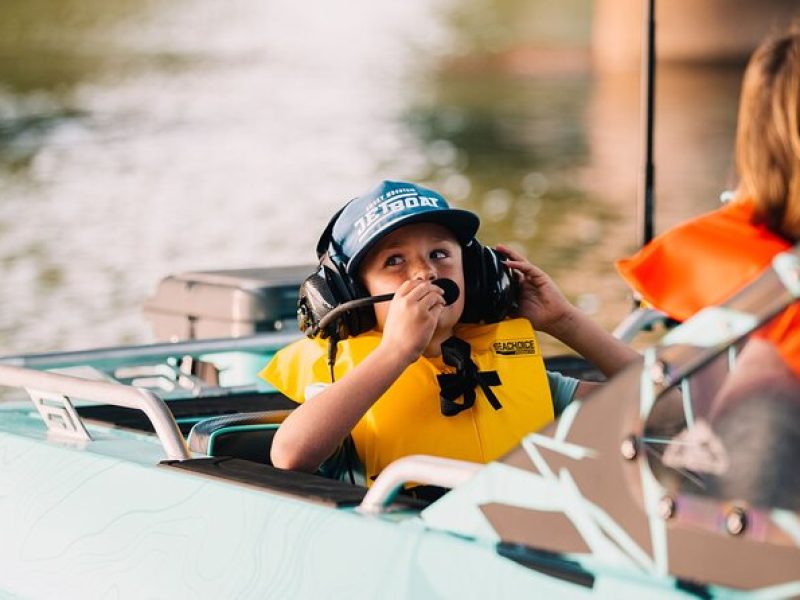 Jet Boat Adventure in the Smoky Mountains Dam Tour